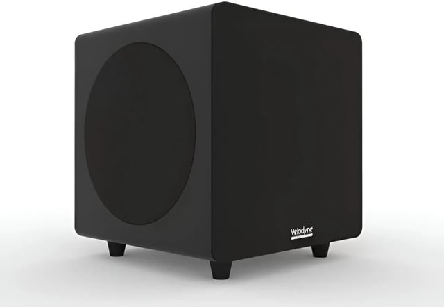 Velodyne Acoustics Dw-10 Bk Subwoofer 10 Inches High Excursion - Each