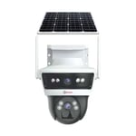Trueview T18200 3+3MP 256GB 4G Mini PT Outdoor Solar Sim CCTV Camera thumbnail 1