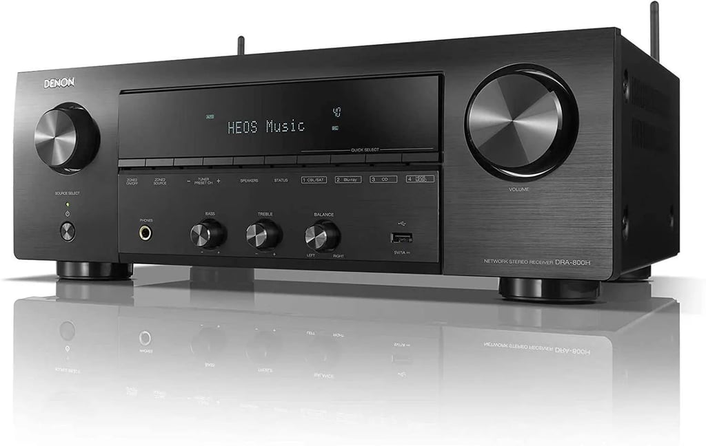 Denon Dra-800h 2-channel Stereo Network Receiver (hi-fi Amplification)