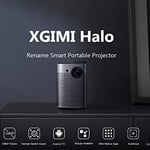Xgimi Halo 1080p Full Hd Smart Mini Projector With Dlp, 800 Ansi Lumens, Android tv 9.0 And Harman Kardon Speakers thumbnail 3