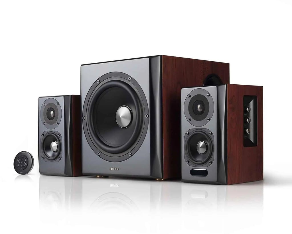 Edifier S350db Bookshelf Speakers And Subwoofer 2.1 Speaker System