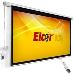 Elcor 54x96 Inches 110 Inches Motorized Projector Screen