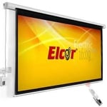 Elcor 54x96 Inches 110 Inches Motorized Projector Screen thumbnail 1