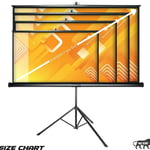 ELCOR Tripod/Portable Indoor-Outdoor Projection Screen thumbnail 3