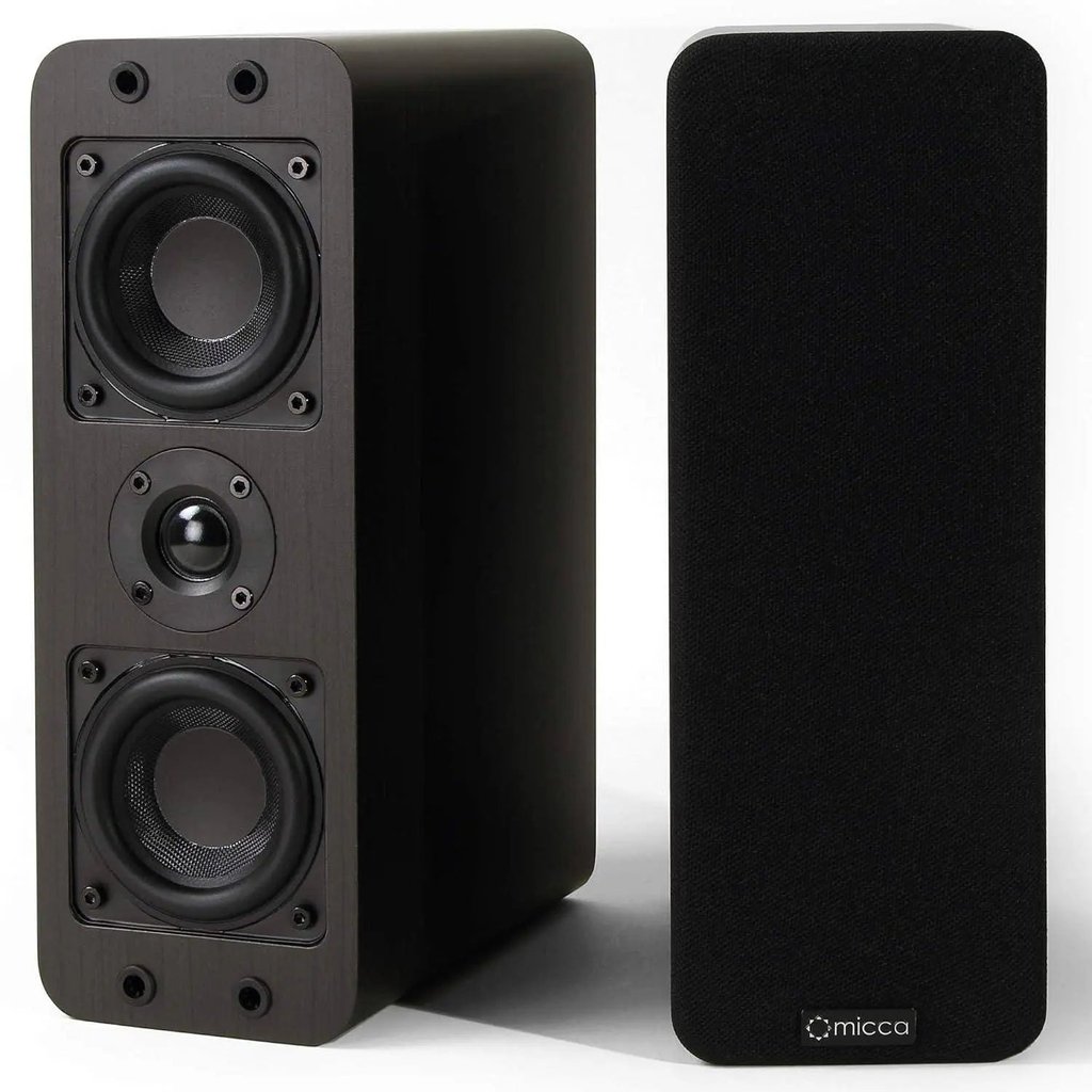 Micca OoO Bookshelf and Center Channel Speaker