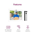 Godrej VDP SeeThru Pro Nova White Video Door Phone thumbnail 4