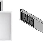 Bowers-wilkins Isw-4 2-way Rectangle type In-ceiling Subwoofer Speaker(each) thumbnail 3