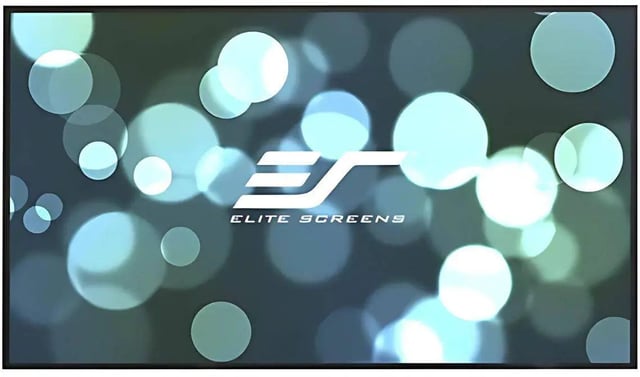 Elite Screens AR165WH2 Aeon Series - 165 Inches CineWhite Edge Free/Edgeless Fixed Frame Projection Screen