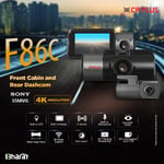 CP PLUS 4K Dashcam for Car with GPS | 8MP Front + FHD Cabin & Rear Camera | CP-F86C thumbnail 2