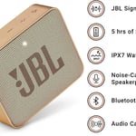 Jbl Go 2 Portable Bluetooth Waterproof Speaker With Mic champagne thumbnail 2