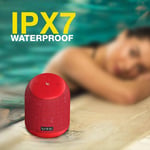 Infinity (jbl) Fuze 200 Dual Eq Deep Bass Portable Waterproof Bluetooth Speaker (infclz250) Red thumbnail