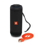 Jbl Flip 4 Portable Bluetooth Waterproof Speaker With Powerful Bass & Microphone thumbnail 2