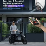 CP Plus 4MP Dual Light Dome Indoor IP Camera | Dual Light Night Vision | STQC | Built-in Mic & Speaker | CP-UNC-DA41L3B-D-LQ thumbnail 4