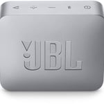 Jbl Go 2 Portable Bluetooth Waterproof Speaker With Mic Gray thumbnail