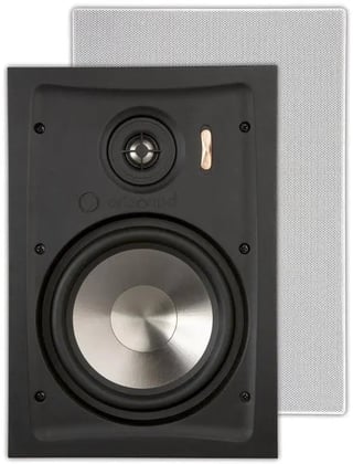 Artsound RE2060 120W Intiimi, 2-Way Rectangular Inwall Loudspeakers
