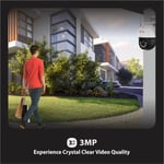 CP PLUS 3MP Outdoor CCTV Camera for Home | 4G SIM-Based Wireless Security Camera | EZ-S35T thumbnail 4