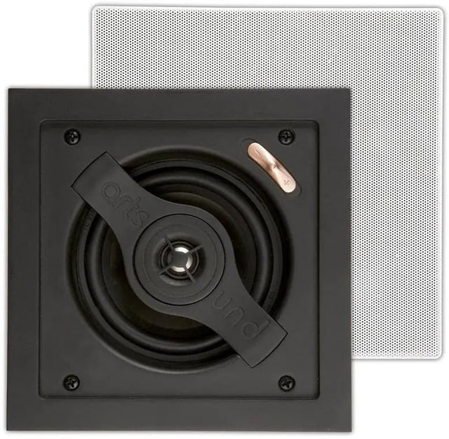 Artsound SQ2040 100W Intiimi, 2-Way Square Inwall Loudspeakers