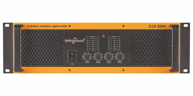 Studiomaster Professional DJA 8004 4-Channel Power Amplifier