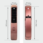 Yale YMI 70 RB - A Series, Push Pull Smart Lock, Red Bronze (Bluetooth Module and Wifi Bridge Included) thumbnail 4