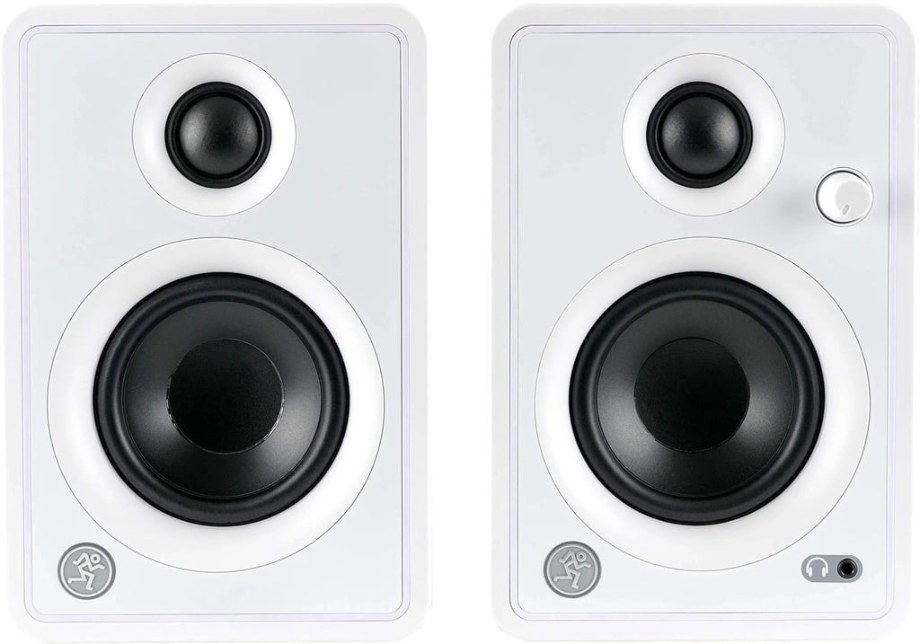 Mackie Cr3-xbtltd-wht Powered Monitors With Stereo Sound