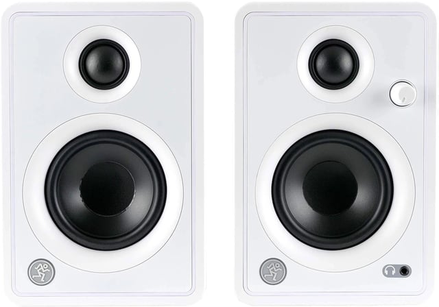 Mackie Cr3-xbtltd-wht Powered Monitors With Stereo Sound
