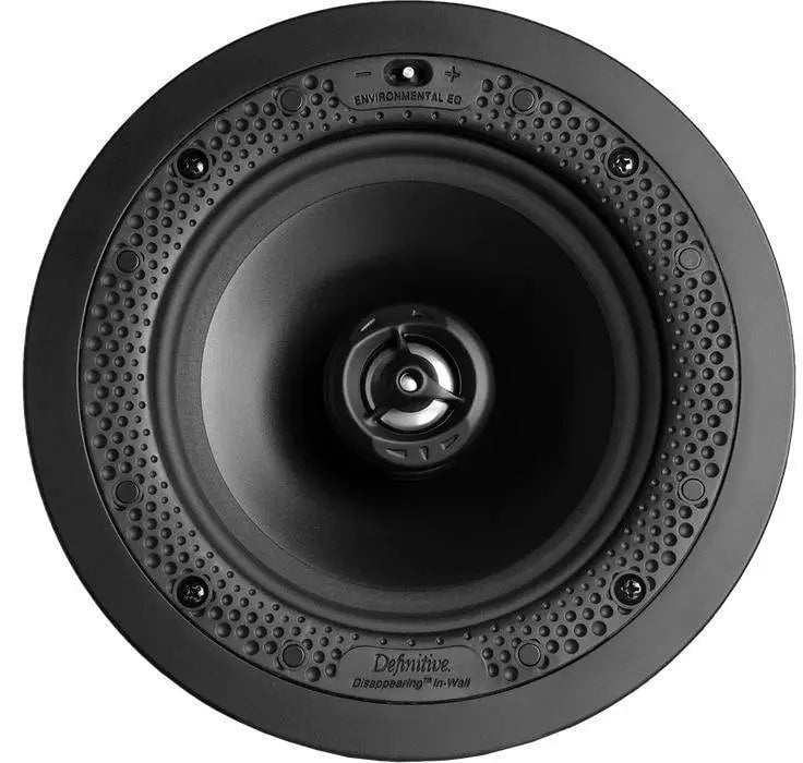 Definitive technology Di 6.5 R Disappearingâ„¢ Series Round 6.5â€ In-wall / In-ceiling Speakers (pair)