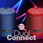 Infinity (jbl) Fuze 100 Waterproof Portable Bluetooth Speaker Blue thumbnail 4