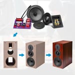 HiVi-Swans DIY 3 Way Passive Bookshelf Speakers Pair thumbnail 3