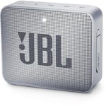Jbl Go 2 Portable Bluetooth Waterproof Speaker With Mic Gray thumbnail 1