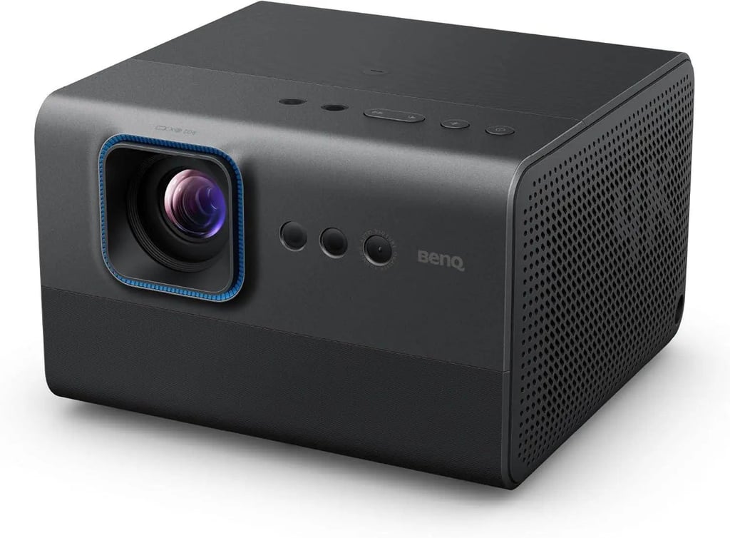 BenQ GP520 - 4K HDR UHD 2600 Lumens 4 LED Home Cinema Android Smart Portable Projector