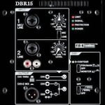 Yamaha Dbr15 2-way 15 Inch Powered Speaker (each) thumbnail 3