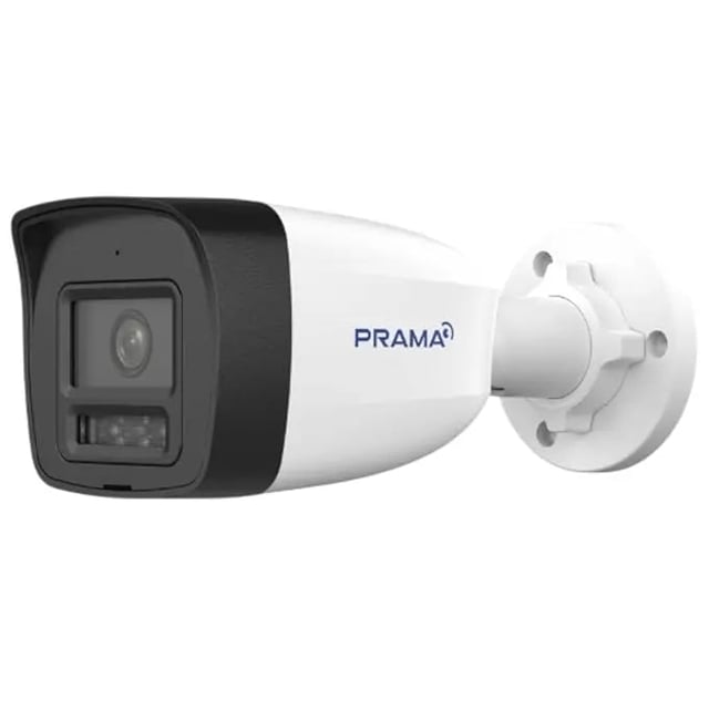 STQC | Prama IP 6MP Hybrid Bullet CCTV with MIC | PT-NC160D3-WNM(D2)