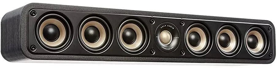 Polk Audio Signature Elite Es35 Slim Center Channel Speaker Dolby Atmos And Dts:x Compatible System