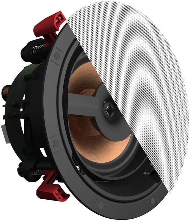 Klipsch Pro 16rc In-ceiling Speaker With 6.5 inches Injection Molded Graphite (img) Woofer