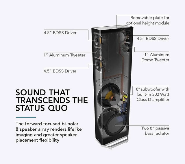 Definitive technology Bp9040 Floorstanding Speakers (pair)