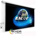 Elcor Motorised 84 Inches 4:3 Aspect Ratio Projector Screen thumbnail 1