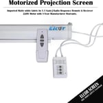 Elcor 5ft X 7ft 100-inch Diagonal Motorised Projector Screens thumbnail 3