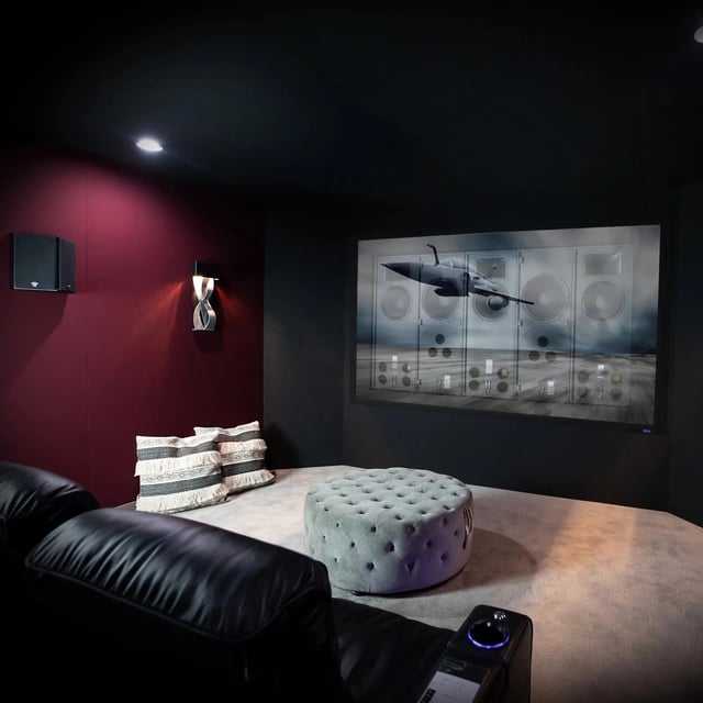 Real Custom Cinema Professional-Grade Home Cinema  RCC-11  BTS