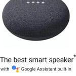 Google Nest Mini (2nd Gen) Smart Assistants Black thumbnail 2