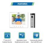 Godrej VDP SeeThru 7 Pro White Video Door Phone thumbnail 3