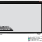 Elcor Manual Pull Down 8 By 10 Ft Projector Screen thumbnail 2