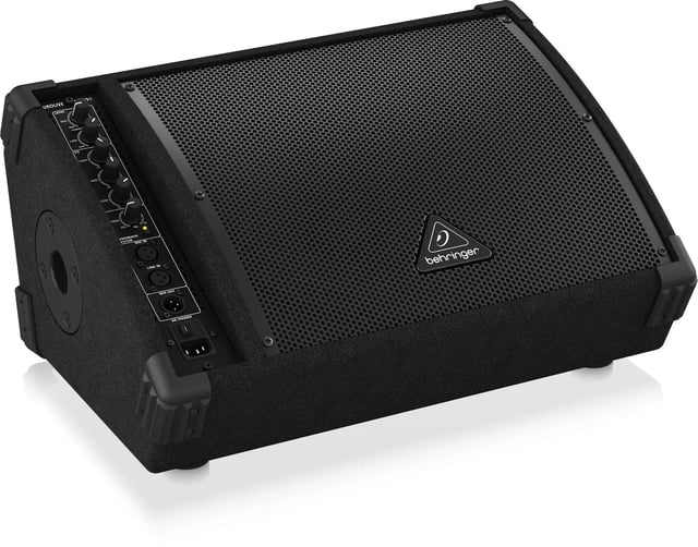 Behringer F1220d Bi-amped 250-watt Monitor Speaker System With 12 Inches Woofer, 3 Inches tweeter And Feedback Filter