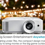 Optoma Hd27e Full Hd 1080p Home theatre Projector thumbnail 4