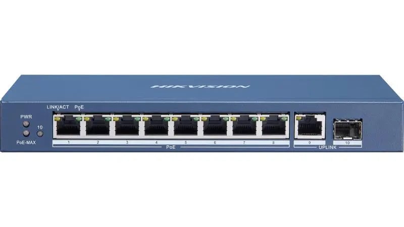 HIKVISION 8 Port Giga PoE Switch (DS-3E0510P-E/M)