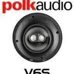 Polk Audio V6s High Performance V Series Stereo And Surround Sound In Ceiling Speaker(each) thumbnail 4