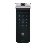 YALE YDR 50 GA Smart Gate Lock, Black, With Remote thumbnail 1