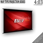 Elcor 9ft X 12ft (15 Feet) Map type Projector Screen thumbnail 2
