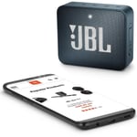 Jbl Go 2 Portable Bluetooth Waterproof Speaker With Mic Navy thumbnail 3