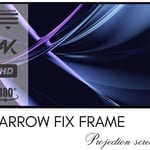 ELCOR, ezCinema Acoustically Transparent Fix frame screen 200-inch Diagonal In 16:10 Ratio, UHD/3D/4K Technology thumbnail 1