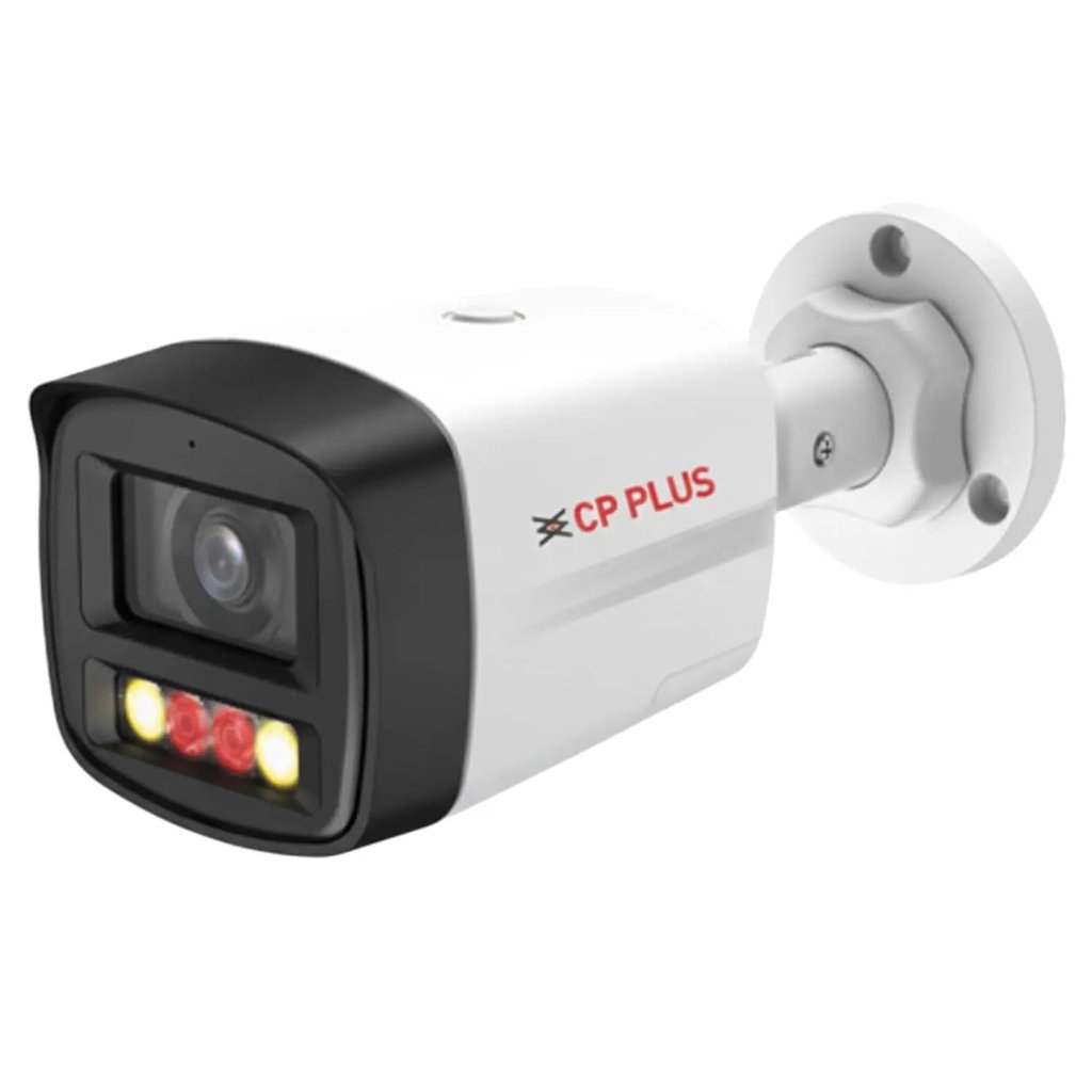 CP Plus 4MP Dual Light Bullet IP Camera | Built-in Mic & Speaker | STQC | CP-UNC-TA41L3B-D-LQ
